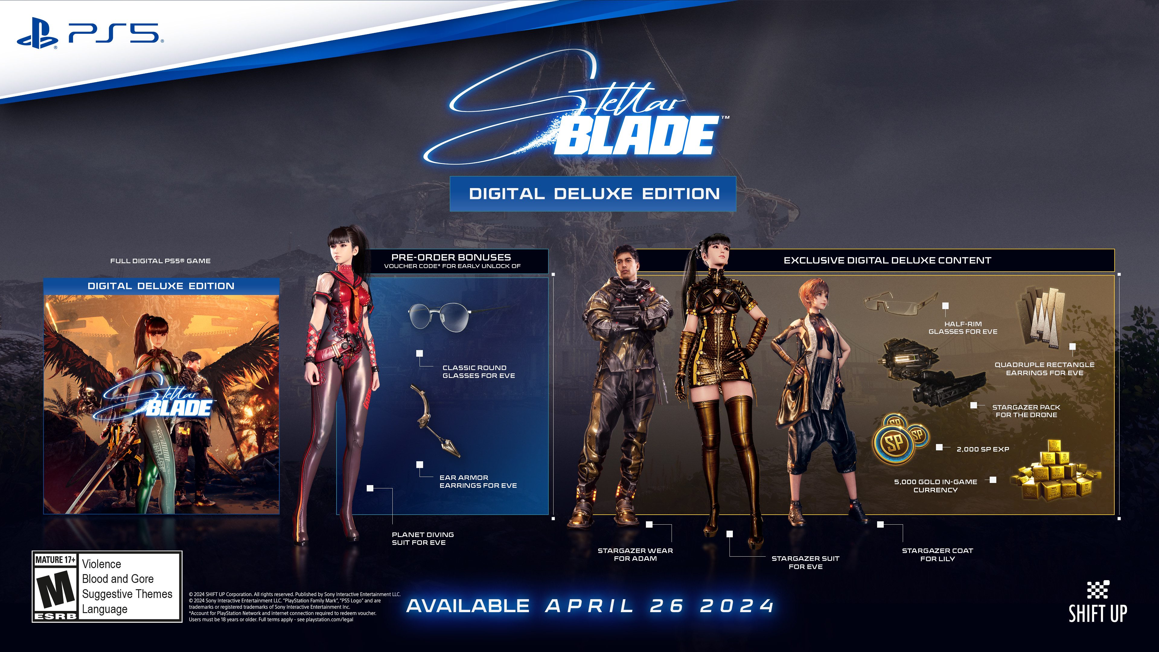 The Digital Deluxe Edition of Stellar Blade