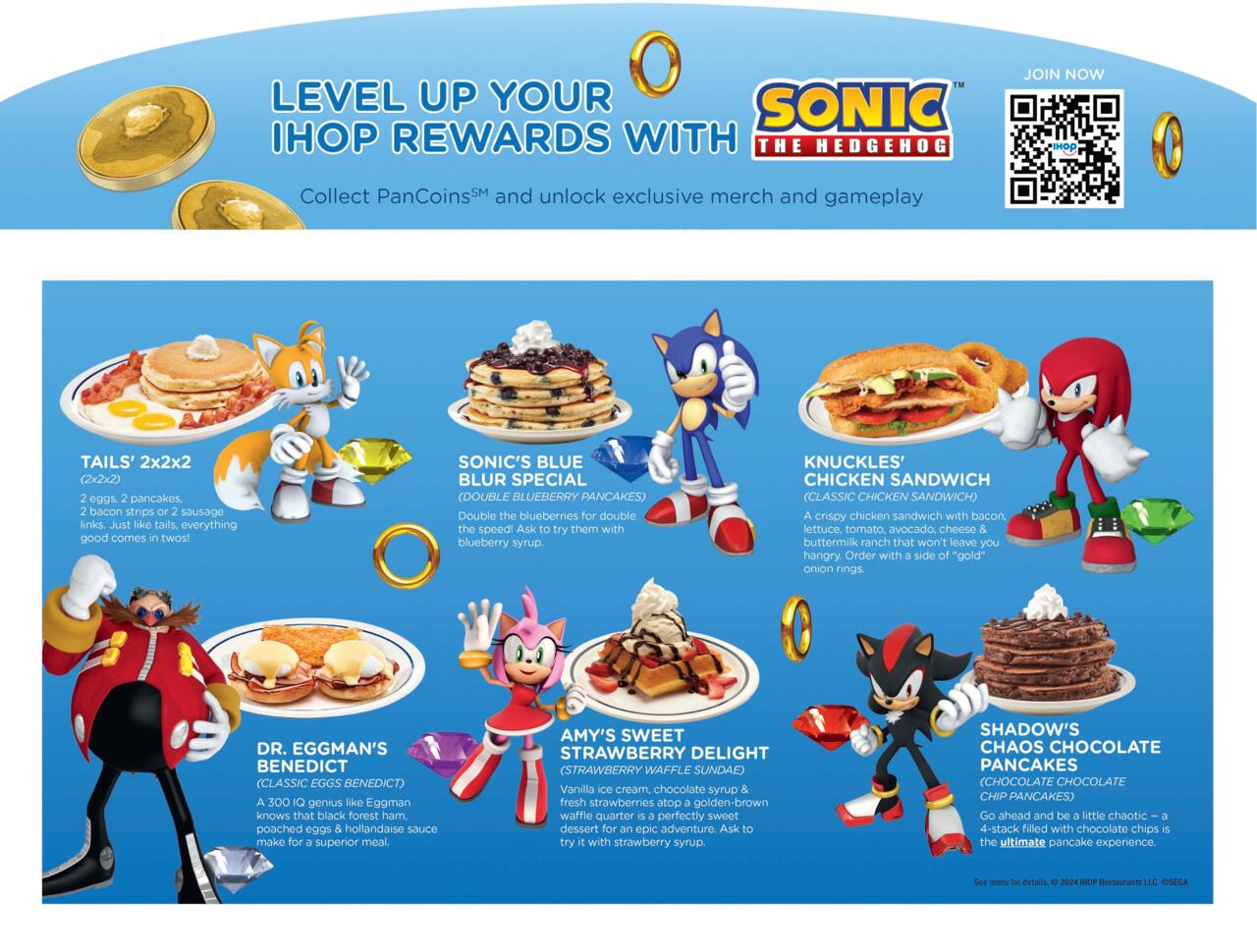 IHOP Proclaims Sonic the Hedgehog Collaboration –