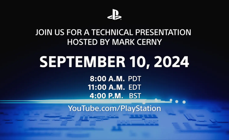 PlayStation Announces Technical Showcase September 10th