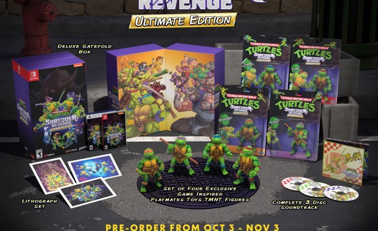 Limited Run Games Reveals Collector’s Edition, Vinyl Releases For Teenage Mutant Ninja Turtles: Shredder’s Revenge