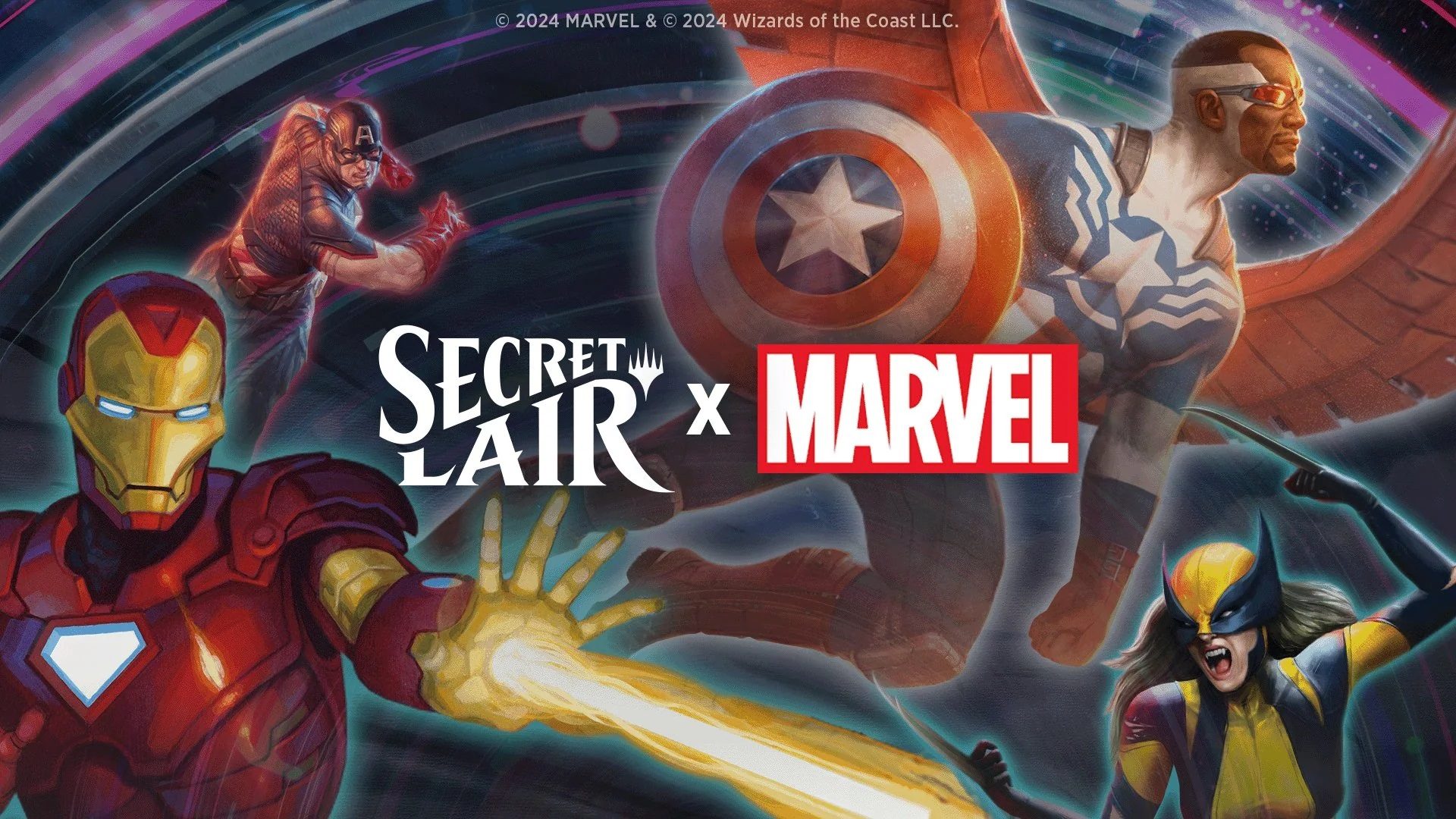 New Marvel Superhero Themed Secret Lairs Coming to Magic: The Gathering