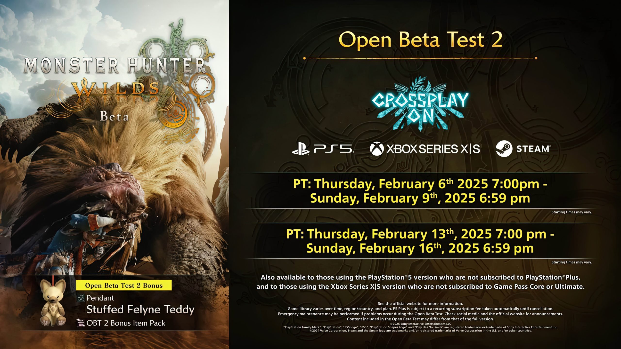 Monster Hunter Wilds Is Getting Another Beta Test Early February