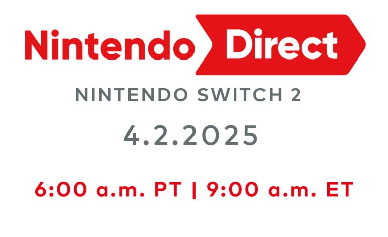 Nintendo Switch 2 Direct Set For April 2, 2025