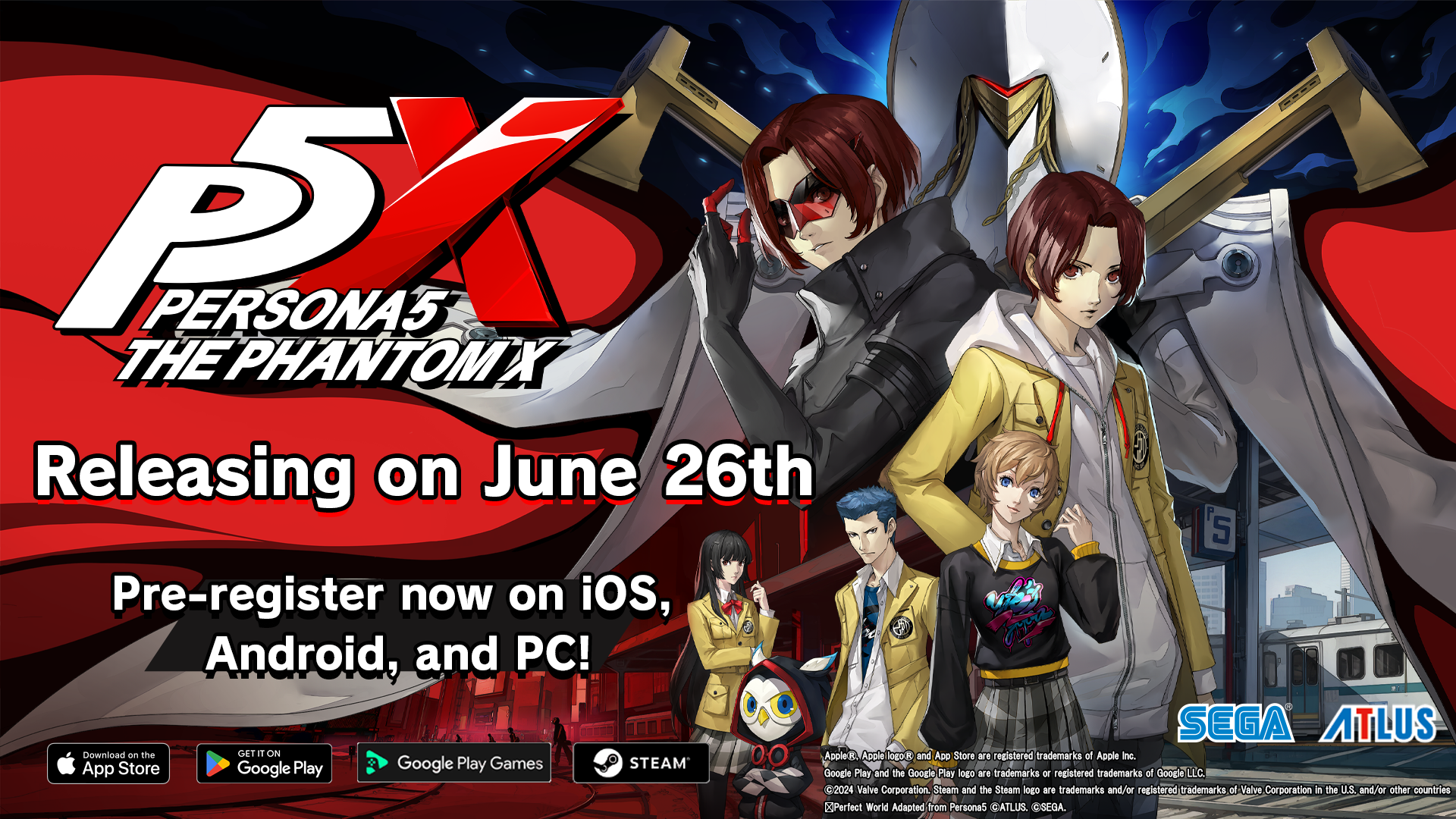 Persona 5: The Phantom X Set To Release In The U.S. And Japan On June 26, 2025, For PC & Mobile