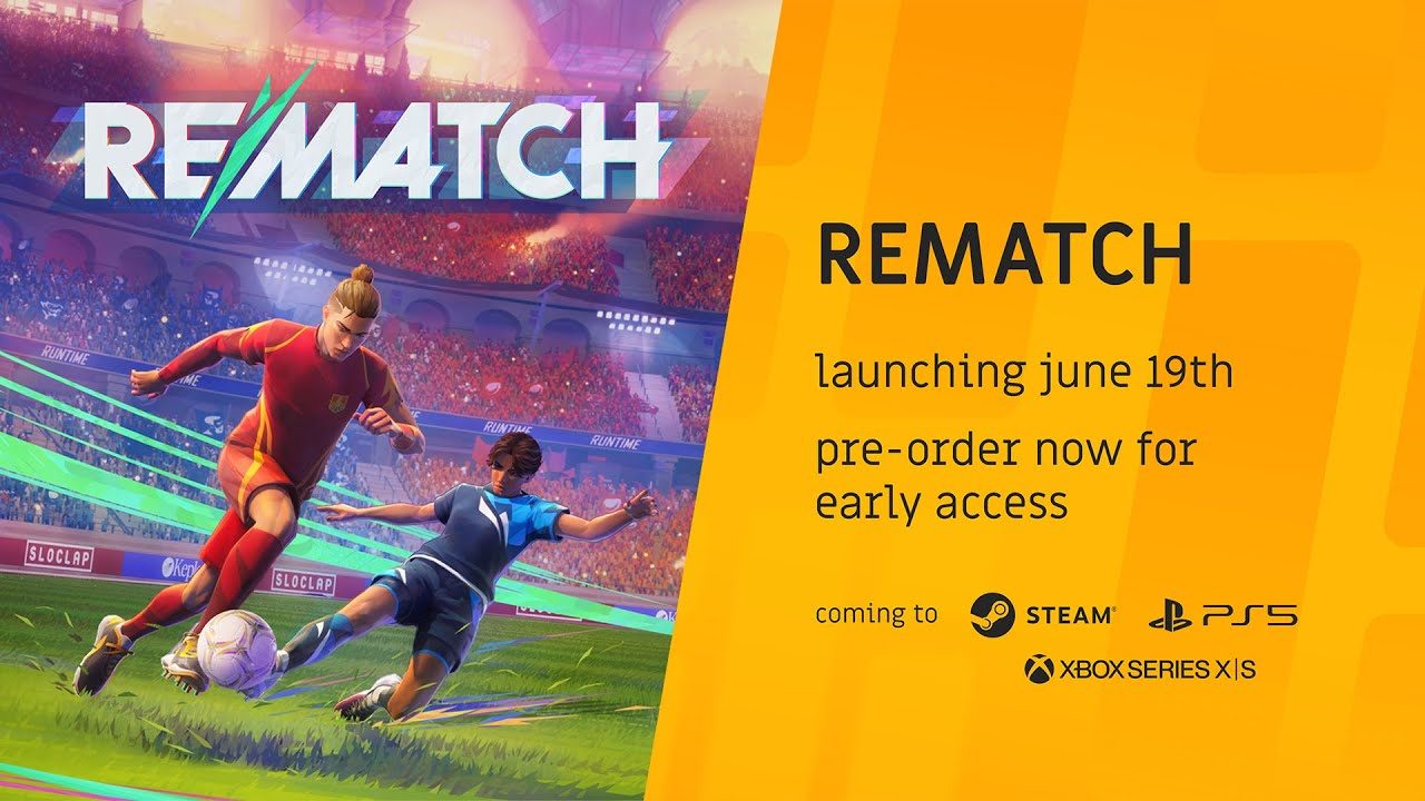 New Soccer Game, Rematch to Release Later This Month
