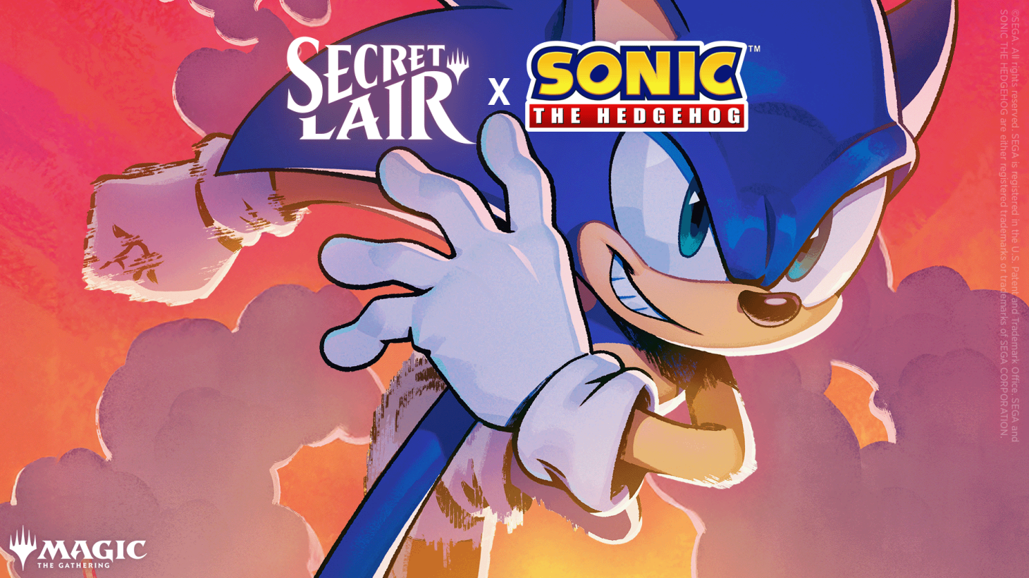 Magic the Gathering Secret Lair x Sonic the Hedgehog Collaboration Announced