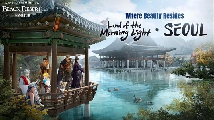 Black Desert Mobile Receives New Expansion: Land of the Morning Light