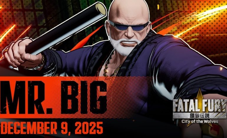 Mr. Big is the Next Addition to Fatal Fury: City of the Wolves, Coming December 9th 2025