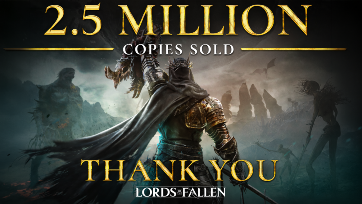 Lords of the Fallen Surpasses 2.5 Million Copies Sold Worldwide