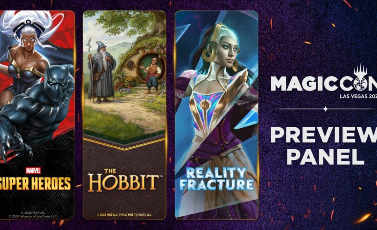 Wizards Of The Coast Reveals The Hobbit, Reality Fracture, Marvel Super Heroes, & A New Card Game Called Mood Swings At MagicCon Las Vegas 2026