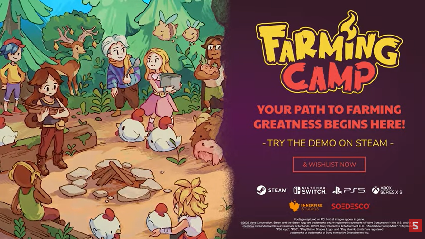 Farming Camp, A New Farming Game Drops Demo and Demo Trailer