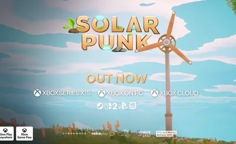 Solarpunk Dropped June 8th with Relaxing Launch Trailer