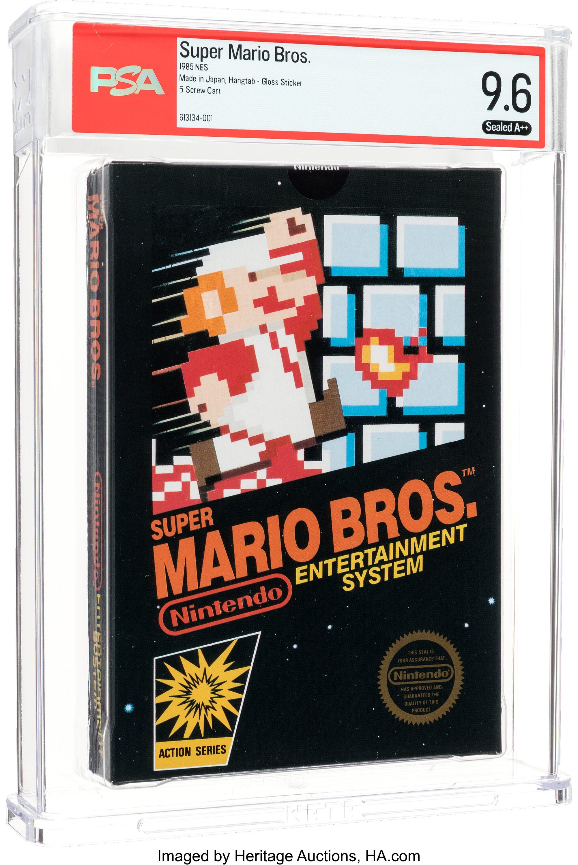 Highest-Graded Copy Of Super Mario Bros. Sells For Record $3 Million