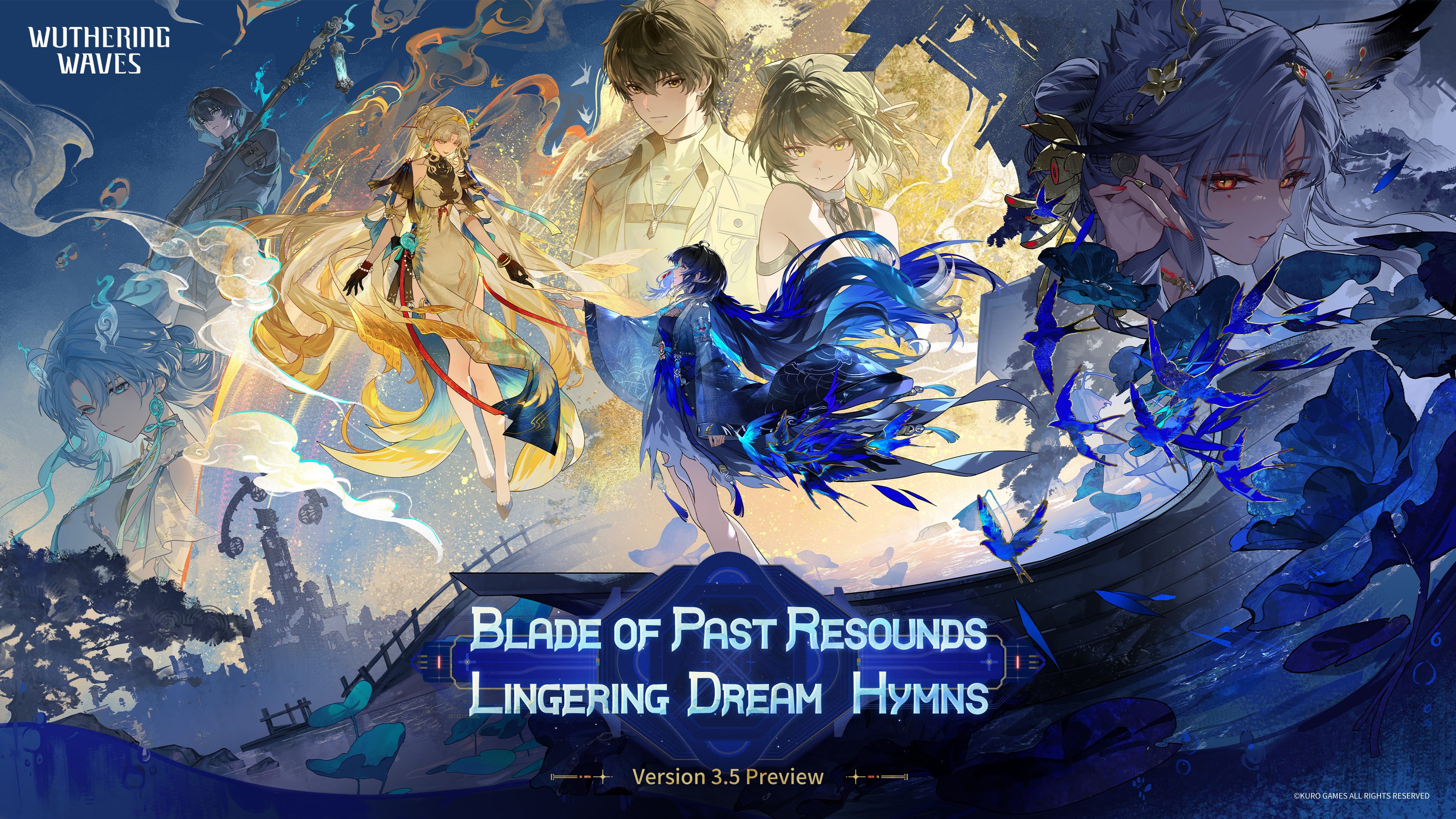 Wuthering Waves Version 3.5 "Blade of Past Resounds, Lingering Dream Hymns" Launching July 10th