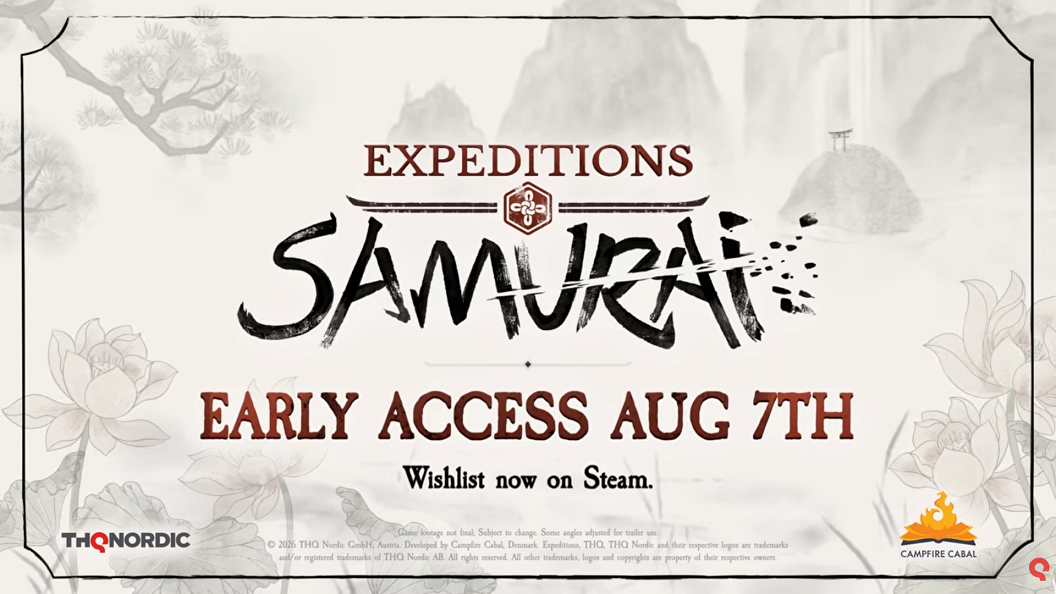 THQ Nordic Sets August 7 Early Access Date for Expeditions: Samurai