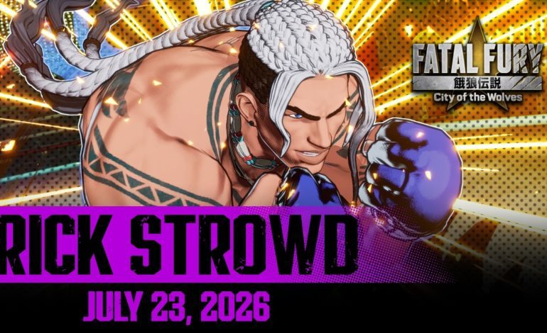 Rick Strowd Gameplay Trailer for Fatal Fury: City of the Wolves Released