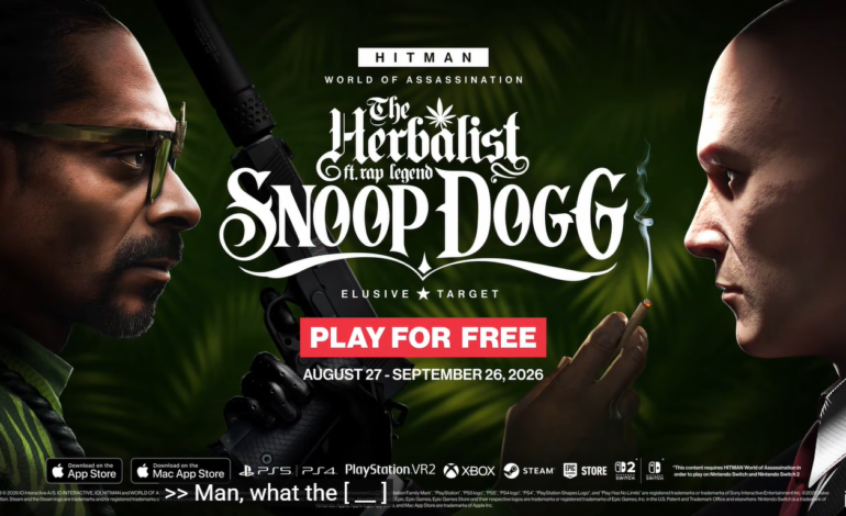 Gamescom Opening Night Live 2026: Snoop Dogg is Cyrus Kain in HITMAN World of Assassination