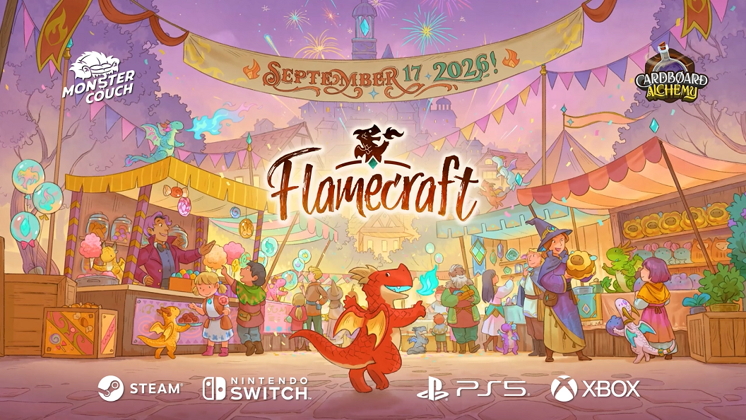 Monster Couch Sets September 17 Release Date for Flamecraft