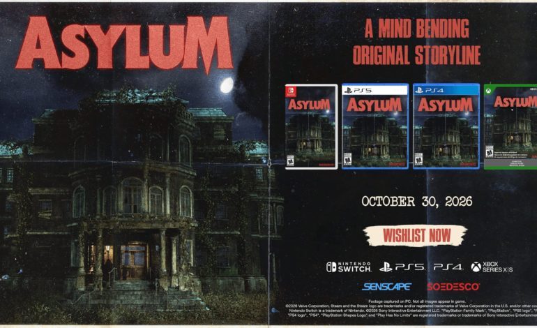 ASYLUM Launches October 30th For PlayStation 5, PlayStation 4, Xbox Series, and Switch