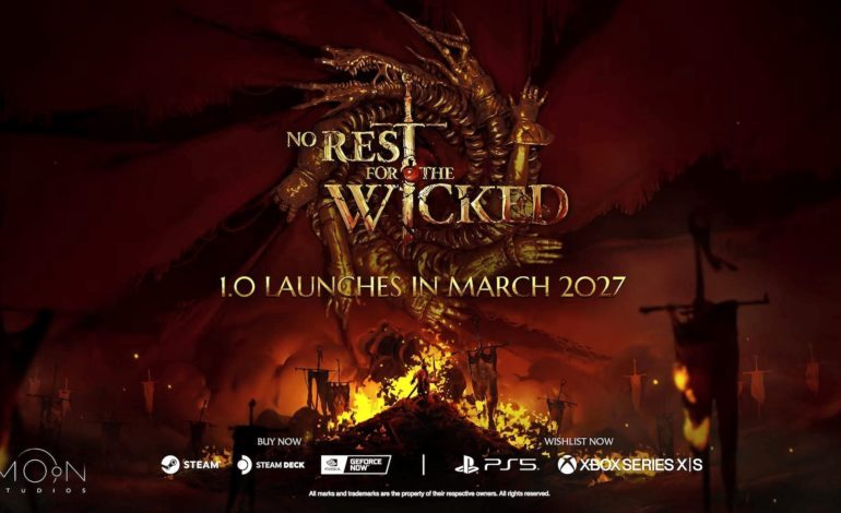No Rest For The Wicked 1.0 Delayed to March 2027