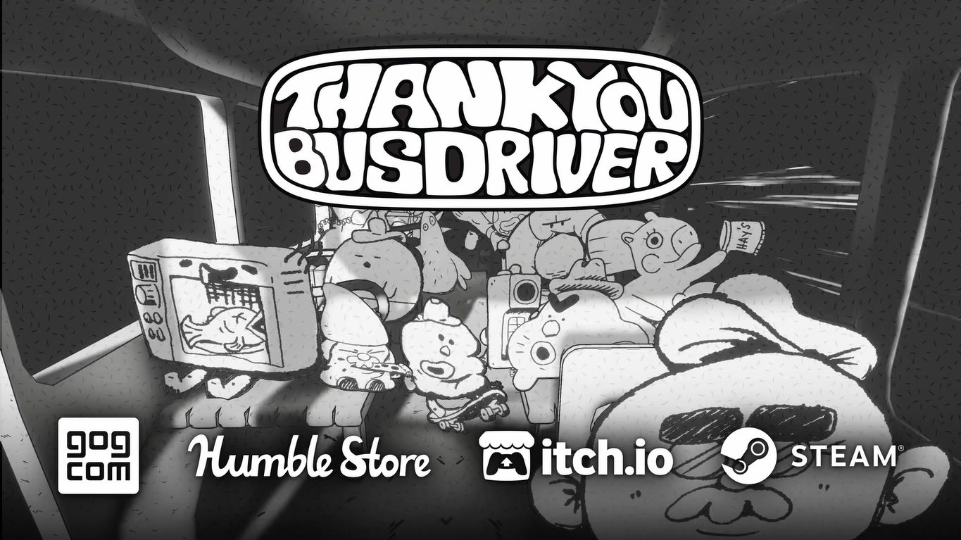 Double Fine’s Thank You Bus Driver Announced This September 4th