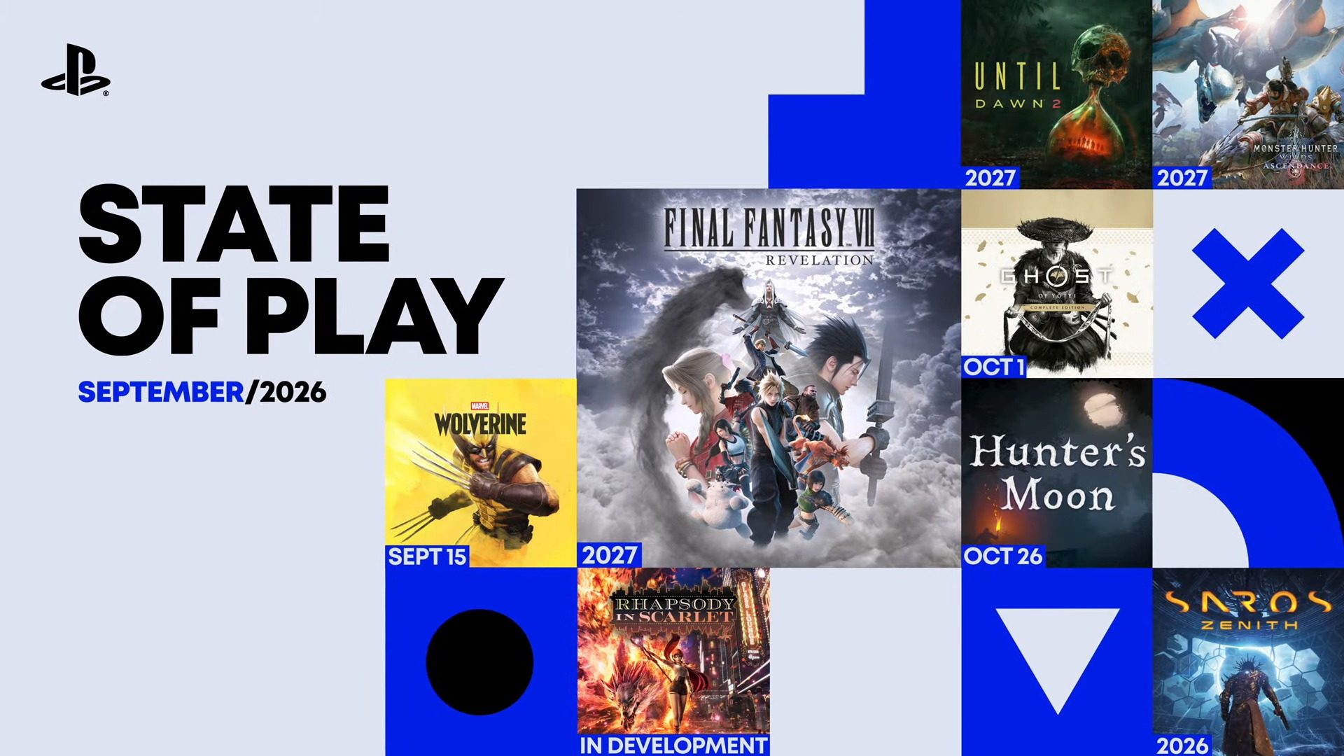 State Of Play September 2026: Final Fantasy Resonance Demo, Final Fantasy VII Revelation Gameplay Breakdown, Resident Evil Exclusive Clip, & More